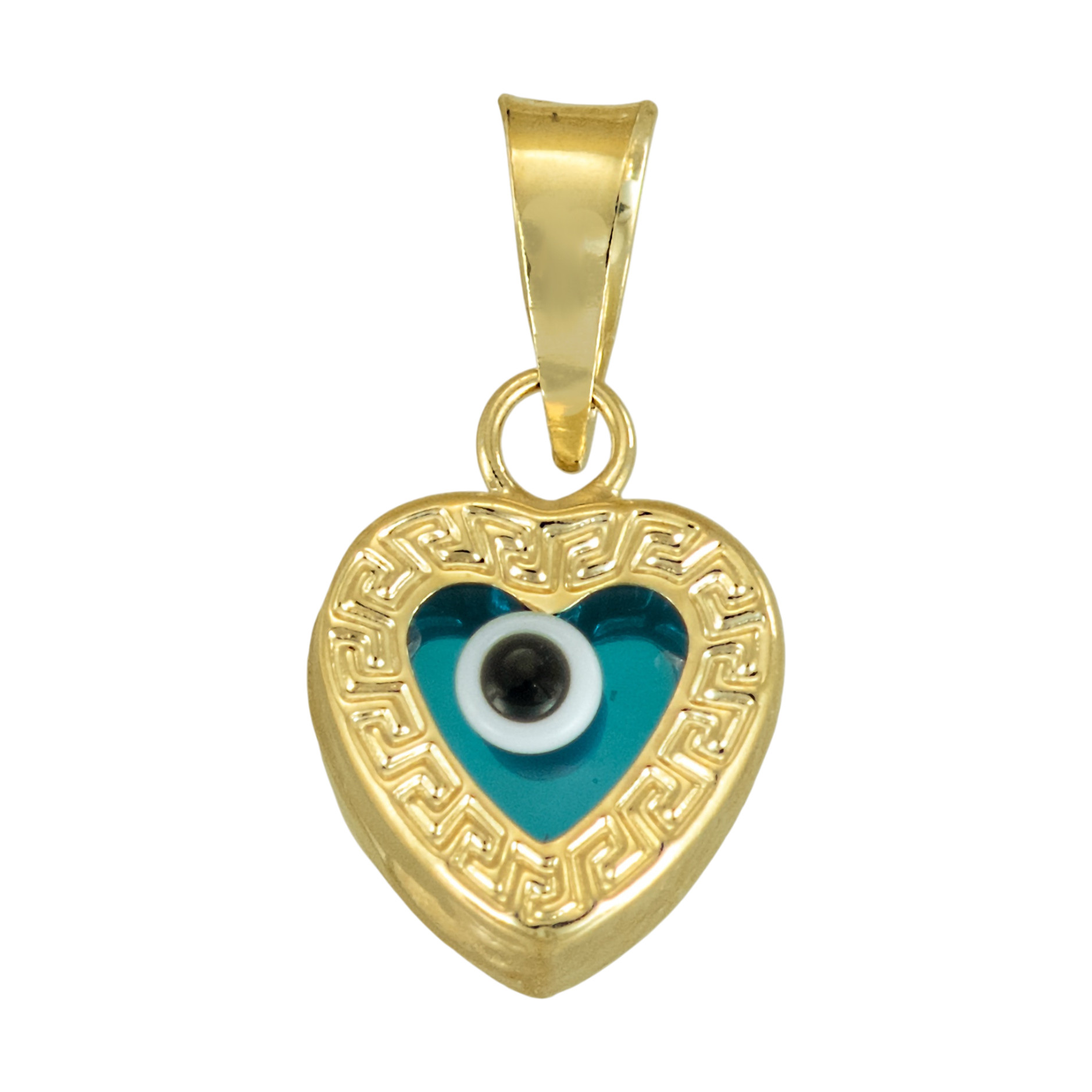 ΜΕΝΤΑΓΙΟΝ Καρδιά Ματάκι SENZIO Collection 14K Κίτρινο Χρυσό 5LAV.NG52