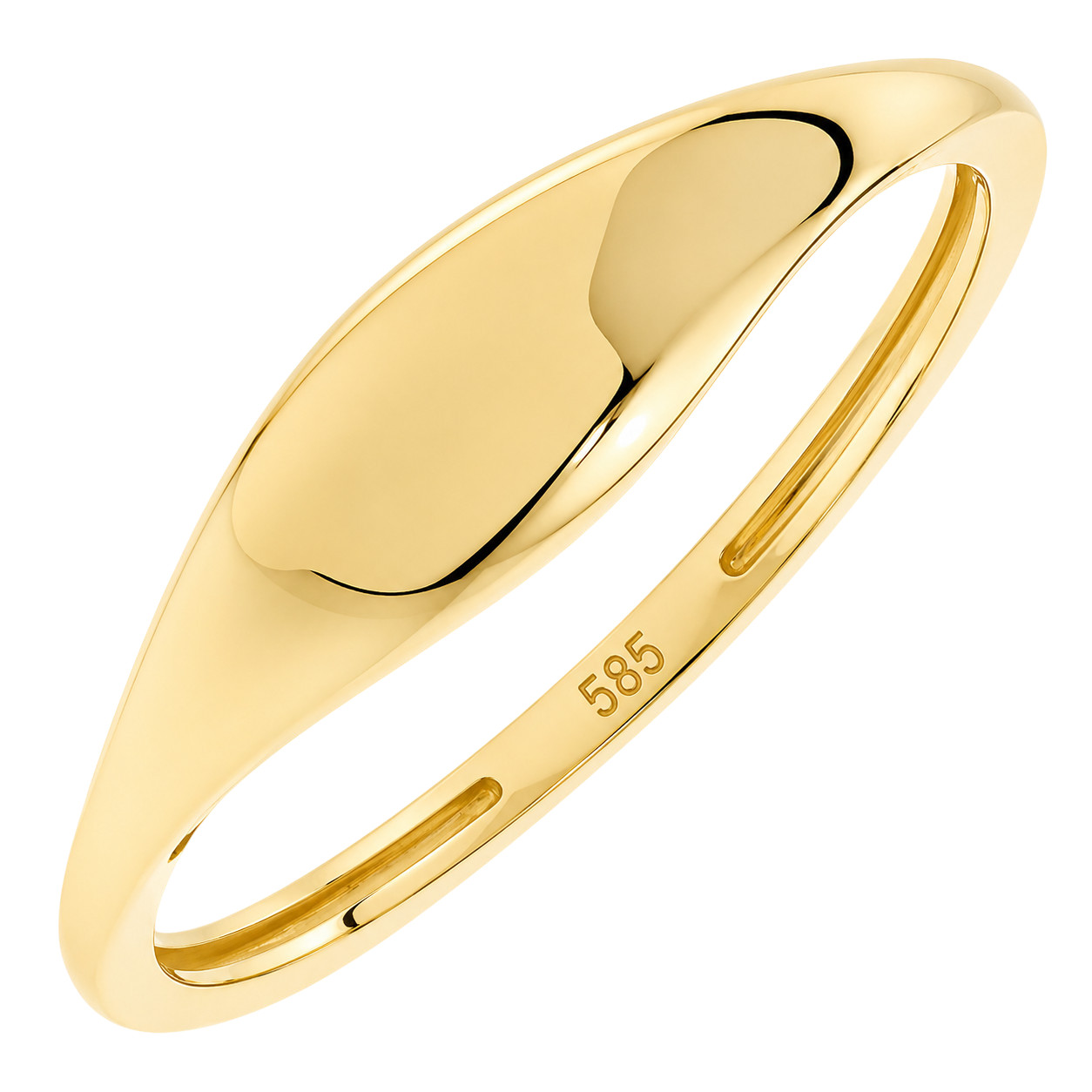 RING SENZIO Collection K14 Yellow Gold 5MAK.417R - 