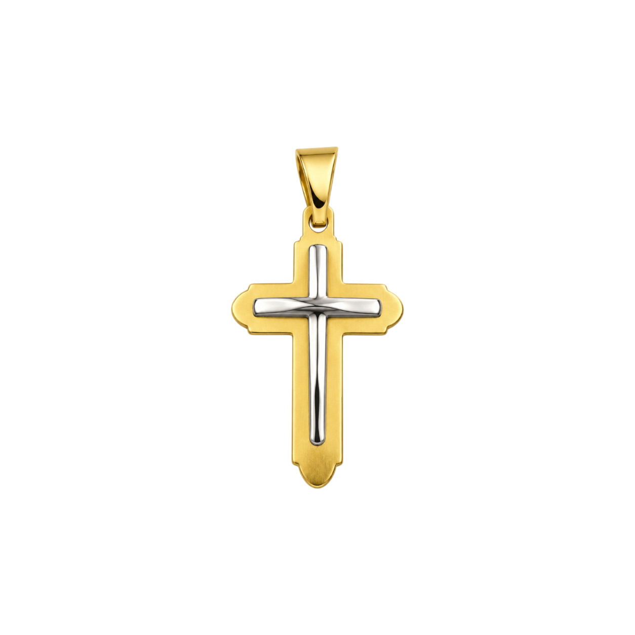 CROSS for Men SENZIO Collection K14 Yellow and White Gold 5SEN.065CR - 