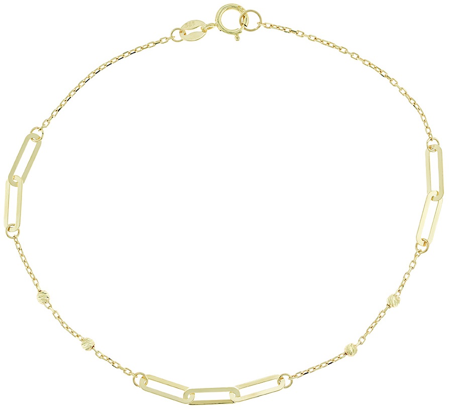 ΒΡΑΧΙΟΛΙ SENZIO Collection Κίτρινο Χρυσό K14 5ARP.7796B