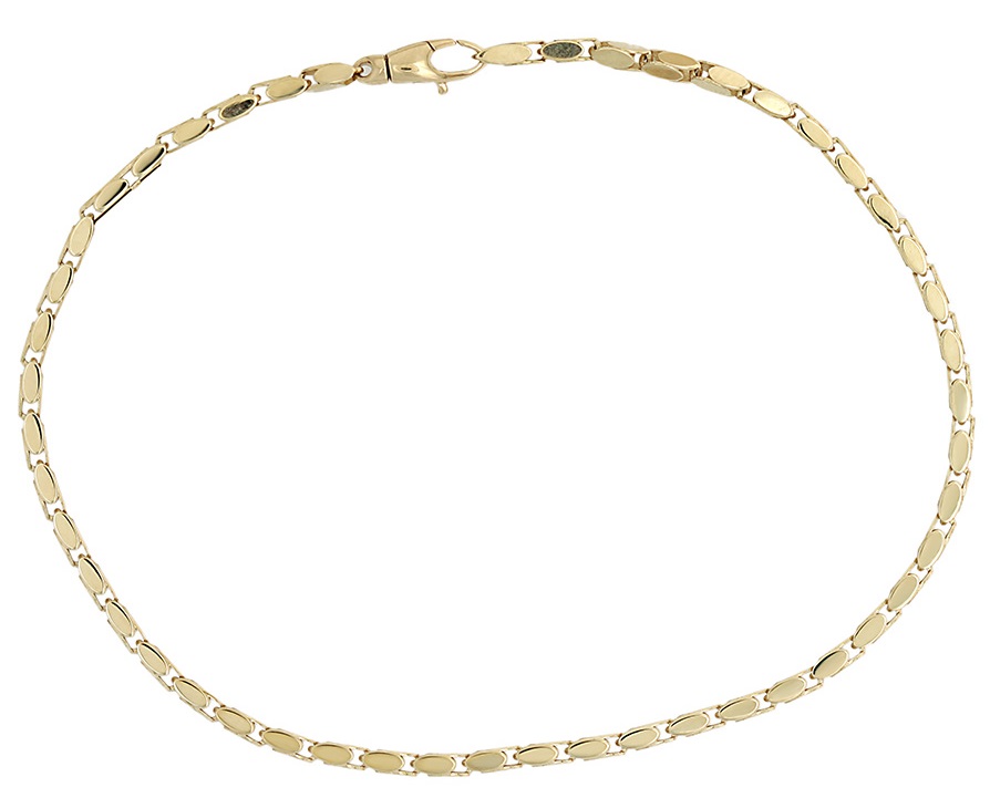 ΒΡΑΧΙΟΛΙ Αντρικό SENZIO Collection σε Κ14 Κίτρινο Χρυσό 5BO.01.855B - 