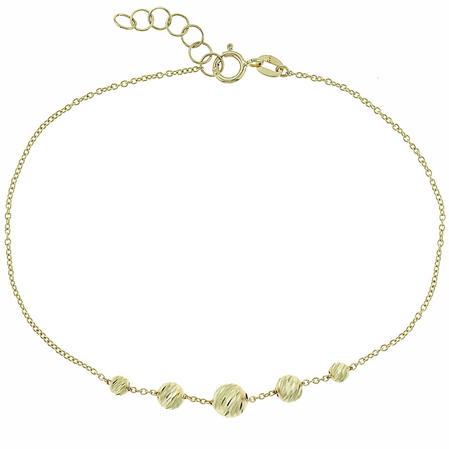 ΒΡΑΧΙΟΛΙ SENZIO Collection Κ14 Κίτρινο Χρυσό 5BS.90B - 