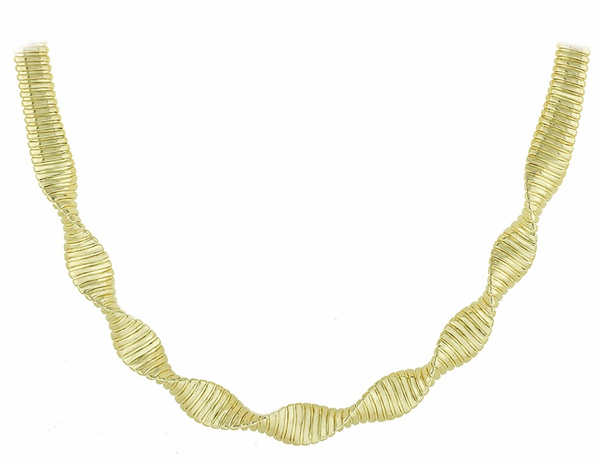 ΚΟΛΙΕ SENZIO Collection Κ14 Κίτρινο Χρυσό 5CIN.8C