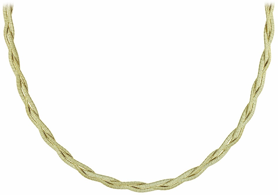 NECKLACE SENZIO Collection Yellow Gold K14 5DAN.229C - 