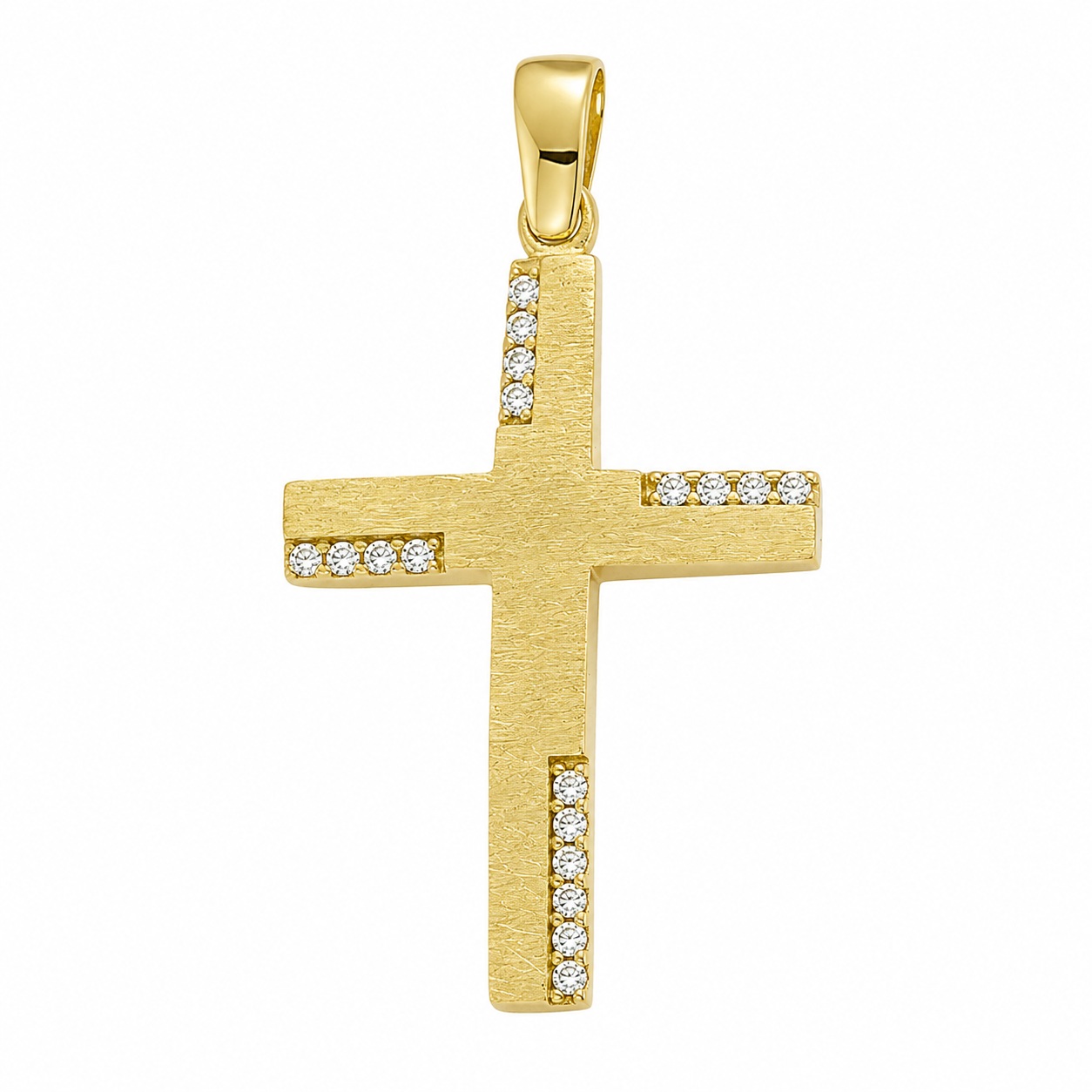 CROSS Women's SENZIO Collection K14 Yellow Gold with Zircon Stones 5DO.670MCR - 