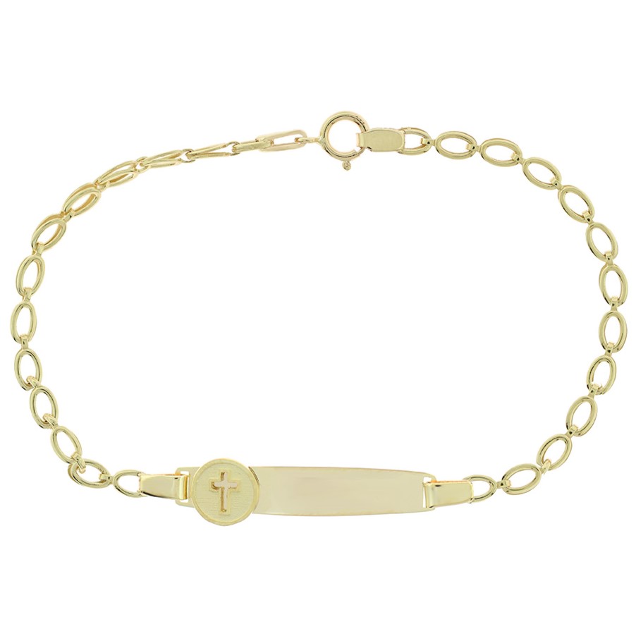 ΤΑΥΤΟΤΗΤΑ Βραχιόλι K14 σε Κίτρινο Χρυσό 5BL.7312B - 