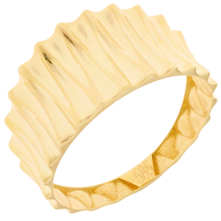 ΔΑΧΤΥΛΙΔΙ SENZIO Collection Κ14 Κίτρινο Χρυσό 5FAV.4500R - 