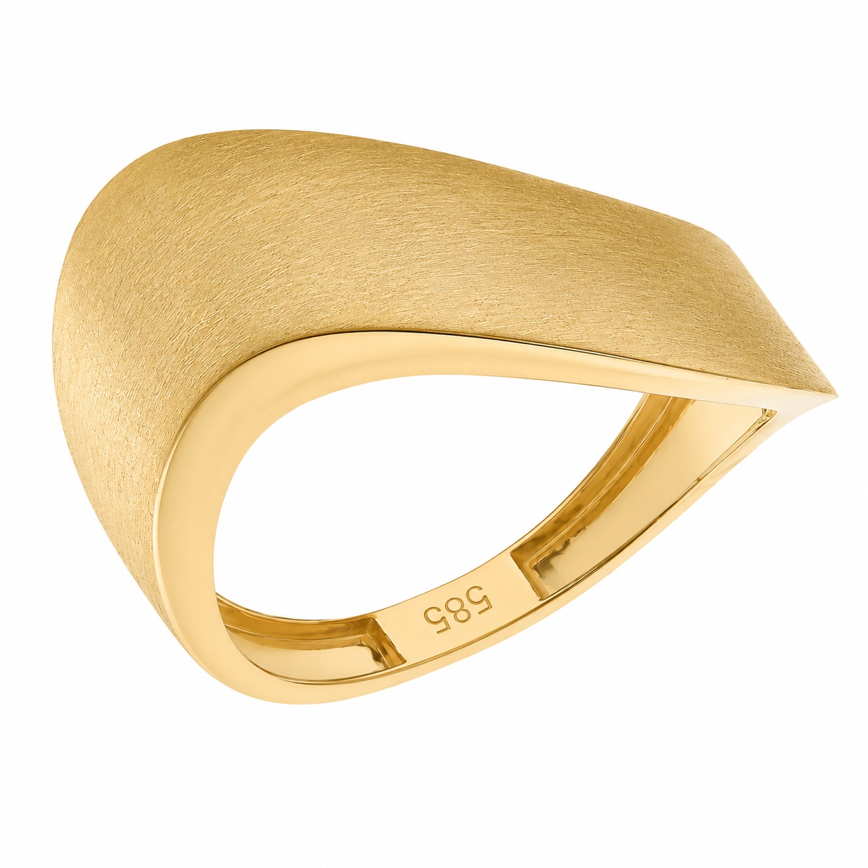 ΔΑΧΤΥΛΙΔΙ SENZIO Collection Κ14 Κίτρινο Χρυσό 5FAV.700R - 