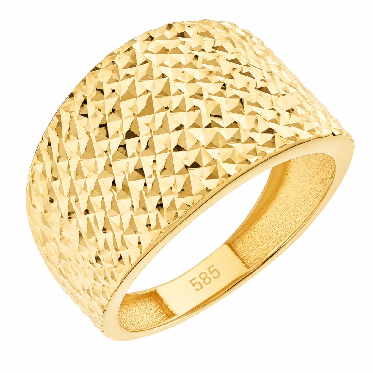 ΔΑΧΤΥΛΙΔΙ SENZIO Collection Κ14 Κίτρινο Χρυσό 5FAV.740R - 