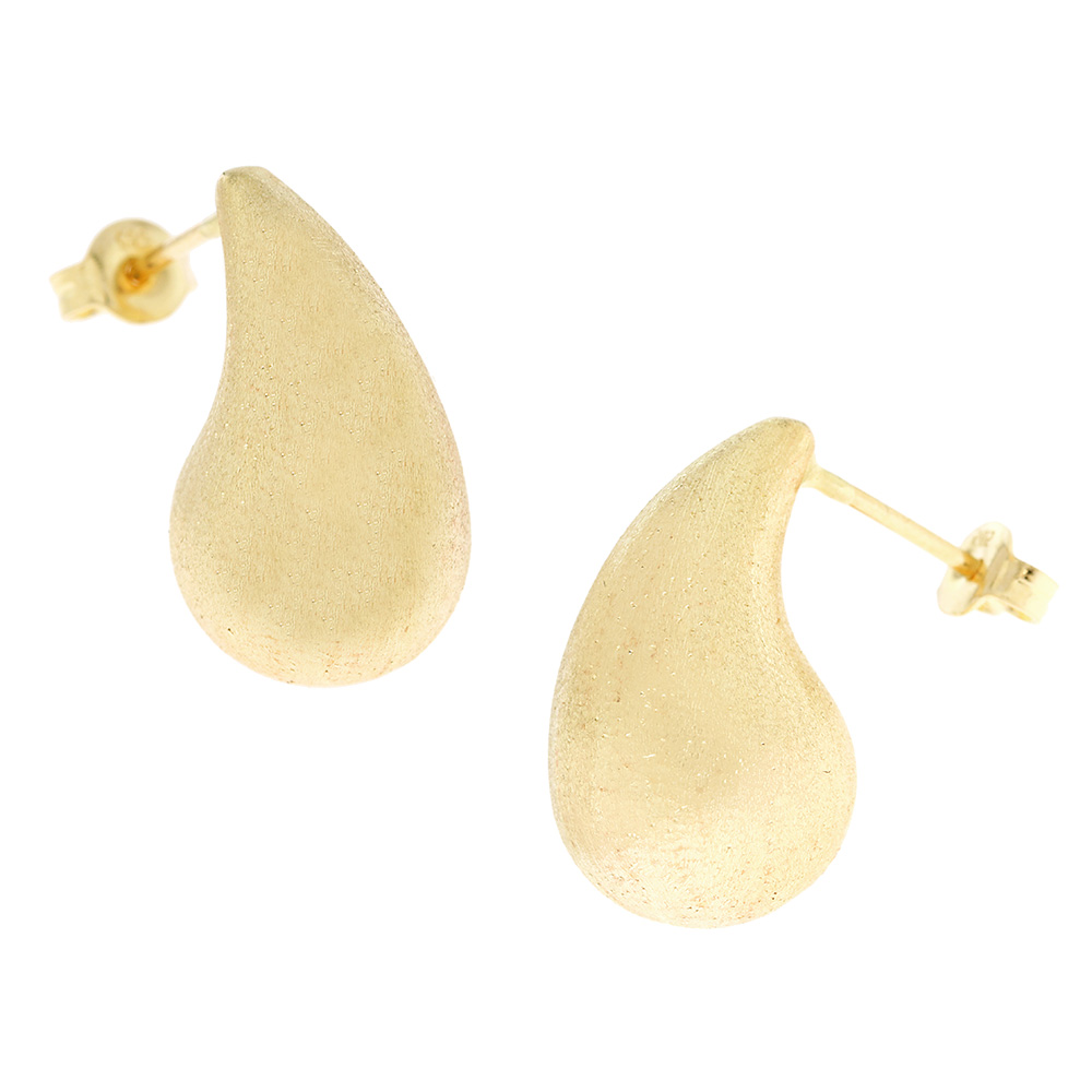 ΣΚΟΥΛΑΡΙΚΙΑ Κρεμαστά SENZIO Collection Κίτρινο Χρυσό K14 5FAV.9020OR - 