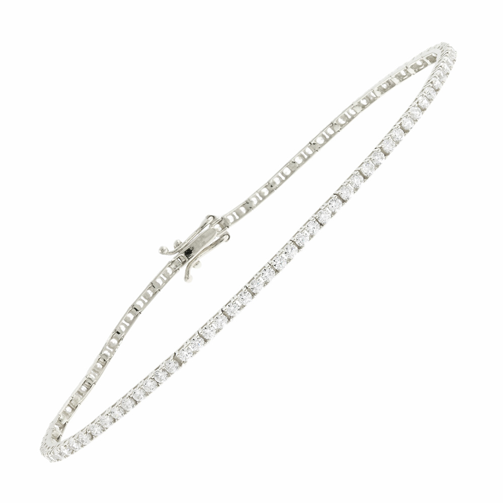 BRACELET Riviera White Gold 14K with Zircon Stones 5FM.05.17544BB