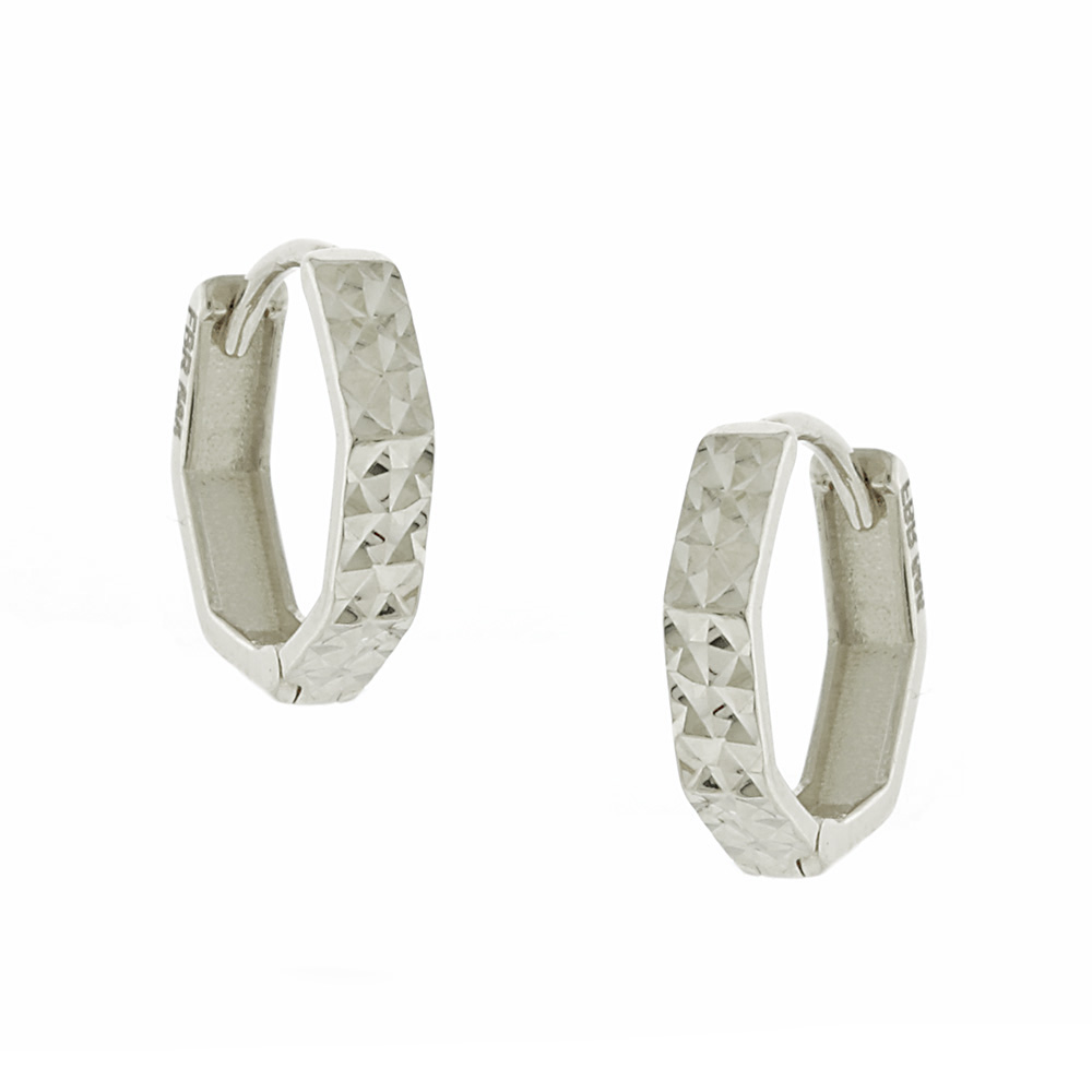 ΣΚΟΥΛΑΡΙΚΙΑ Κρίκοι Κ14 Λευκό Χρυσό 5FM.35101BOR