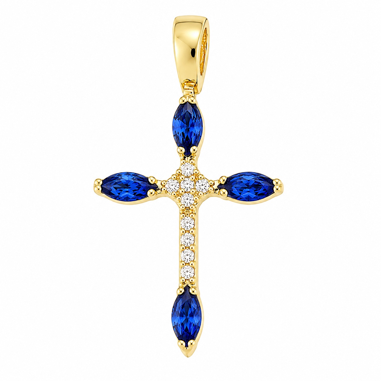 CROSS Women's SENZIO Collection K14 Yellow Gold with Zircon Stones 5KR.10582CR