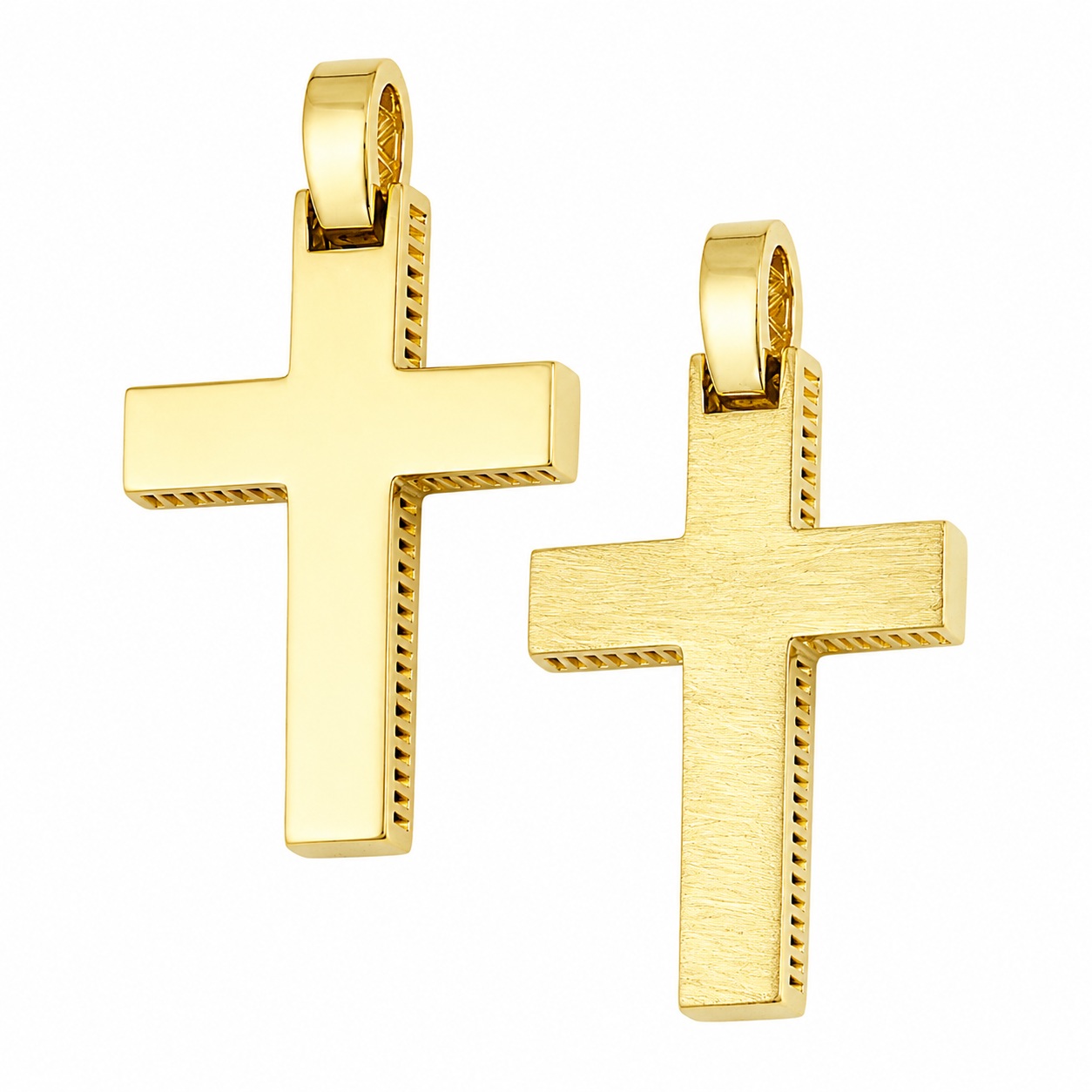 CROSS for Men Double-Faced SENZIO Collection K14 Yellow Gold 5KR.D31CR - 