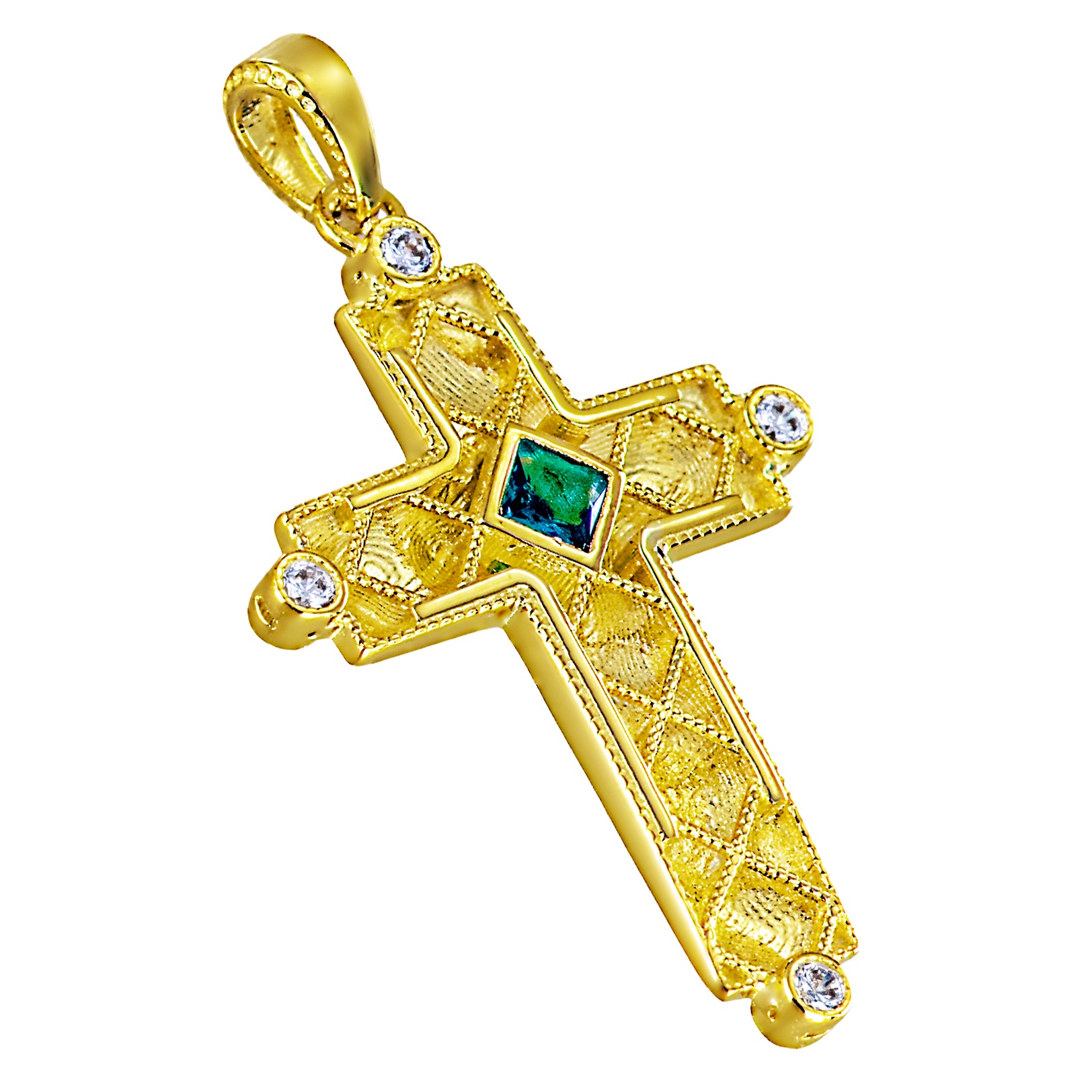 CROSS Women's SENZIO Collection K14 Yellow Gold with Zircon Stones 5LAV.CR1078WG