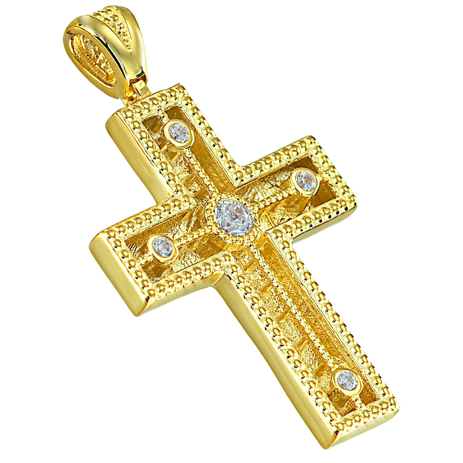 CROSS Women's SENZIO Collection K14 Yellow Gold with Zircon Stones 5LAV.CR679