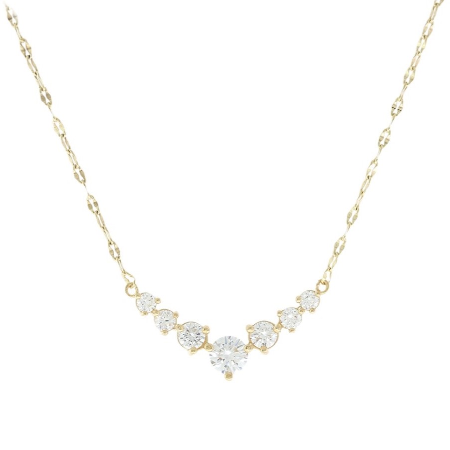 ΚΟΛΙΕ SENZIO Collection Κ14 Κίτρινο Χρυσό με Πέτρες Ζιργκόν 5MAK.1922C - 