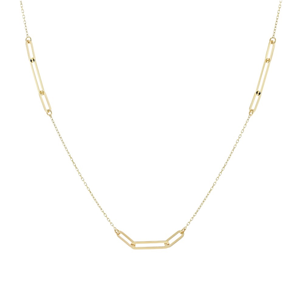 ΚΟΛΙΕ SENZIO Collection Κίτρινο Χρυσό K14 5MAK.2111C - 