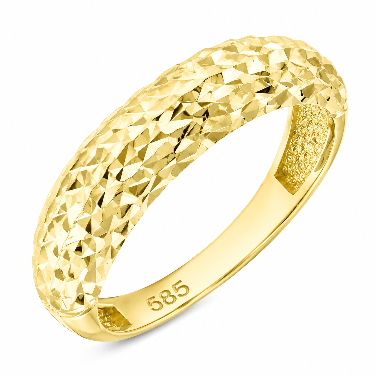 RING SENZIO Collection K14 Yellow Gold 5MAK.84303R