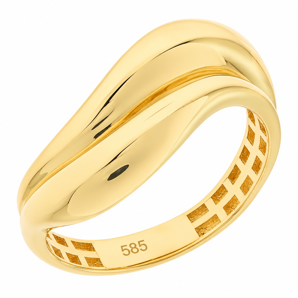 RING SENZIO Collection K14 Yellow Gold 5MAK.11423R - 
