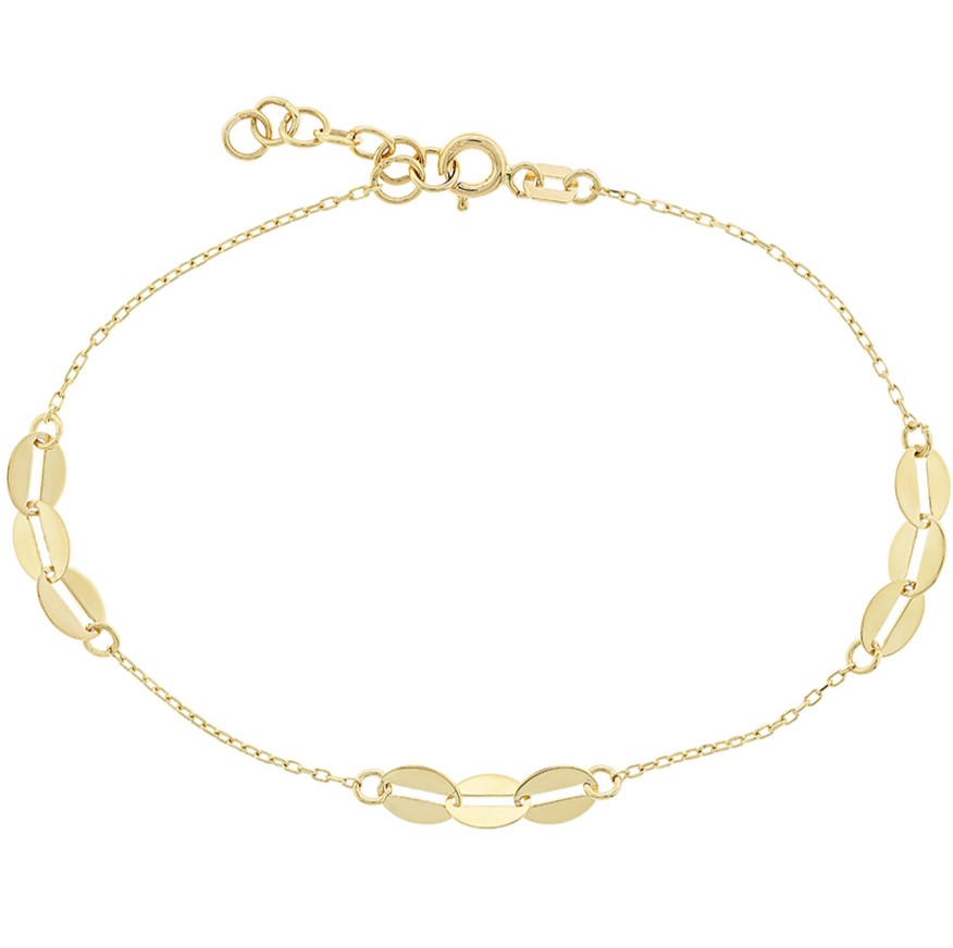 ΒΡΑΧΙΟΛΙ SENZIO Collection Κ14 Κίτρινο Χρυσό 5MAK.2121B