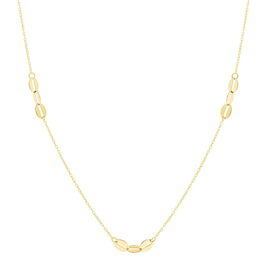 ΚΟΛΙΕ SENZIO Collection Κίτρινο Χρυσό K14 5MAK.2121C - 