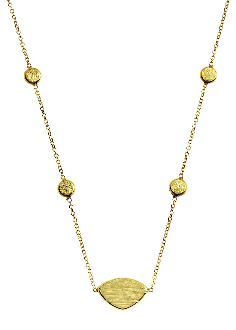 ΚΟΛΙΕ SENZIO Collection Κίτρινο Χρυσό K14 5MAN.0059C - 