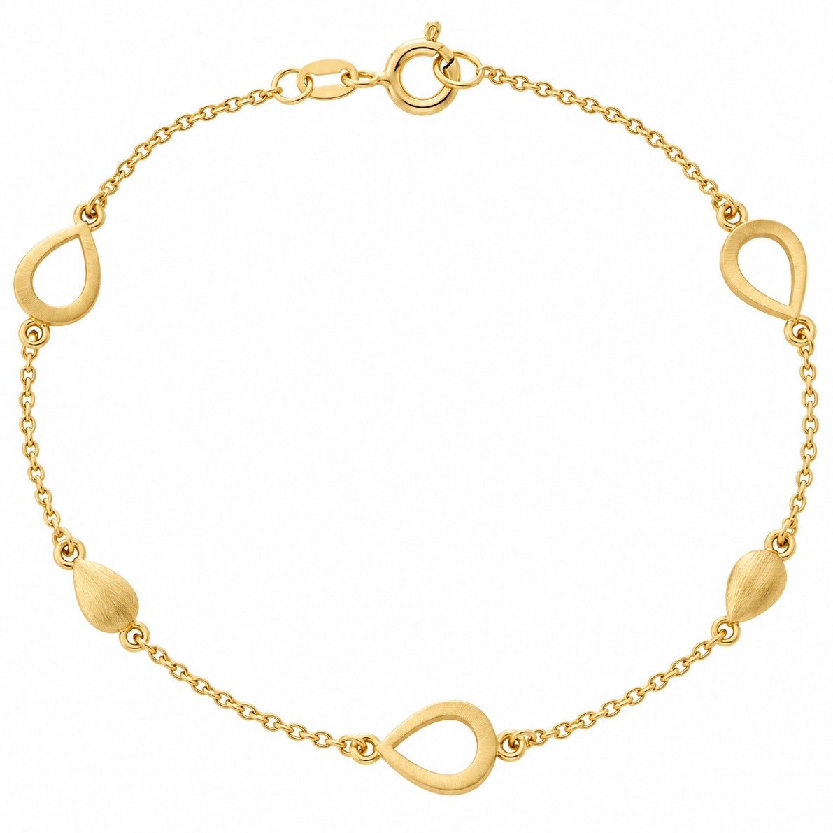 BRACELET SENZIO Collection K14 Yellow Gold 5PAR.6022B - 