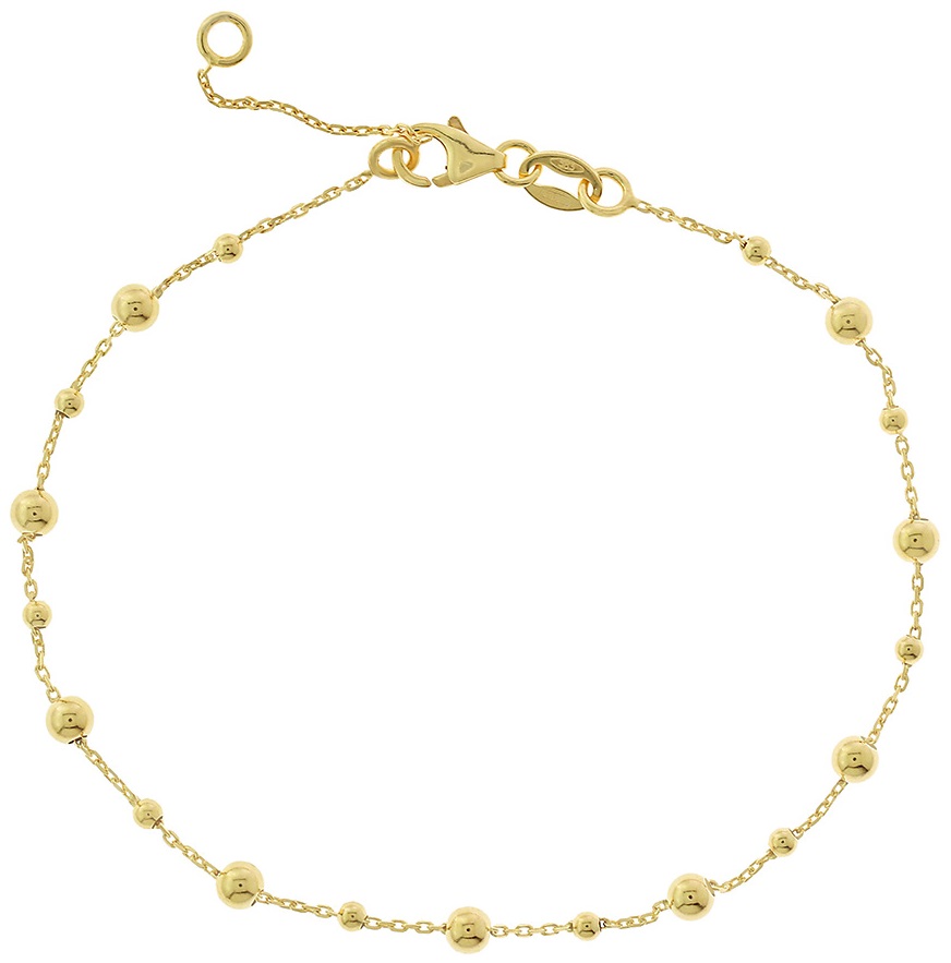 ΒΡΑΧΙΟΛΙ SENZIO Collection Κ14 Κίτρινο Χρυσό 5QU.1833B - 