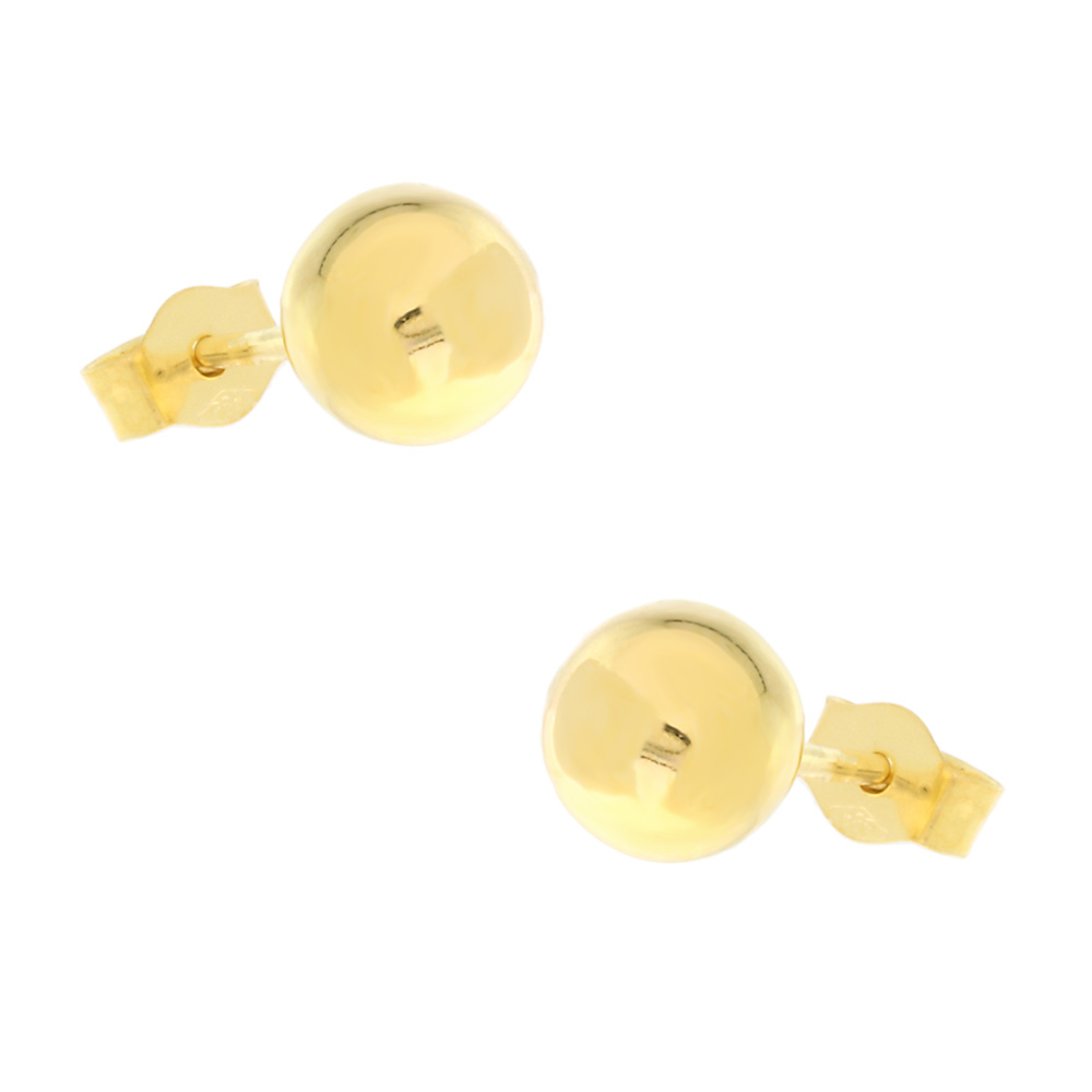 ΣΚΟΥΛΑΡΙΚΙΑ Μπίλιες SENZIO Κ14 Κίτρινο Χρυσό 5QU.6007OR - 