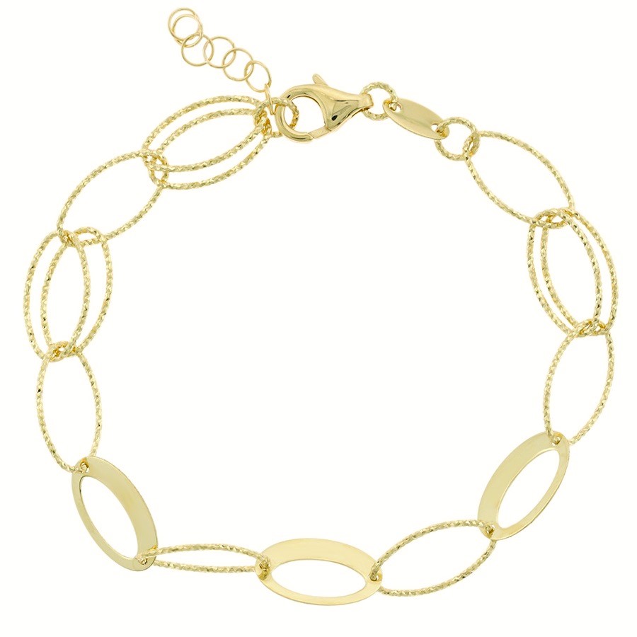 BRACELET Chain SENZIO Collection 14K Yellow Gold 5RES.560398B