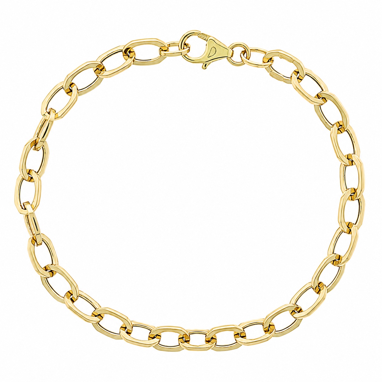BRACELET SENZIO Collection 14K Yellow Gold 5RES.8064B - 