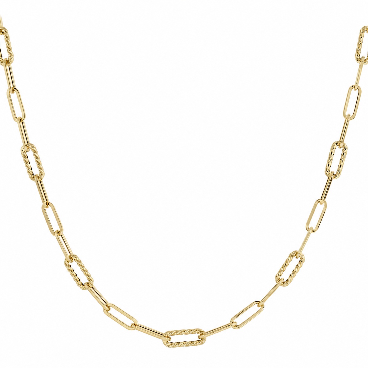 NECKLACE SENZIO Collection Yellow Gold K14 5RES.8117C - 