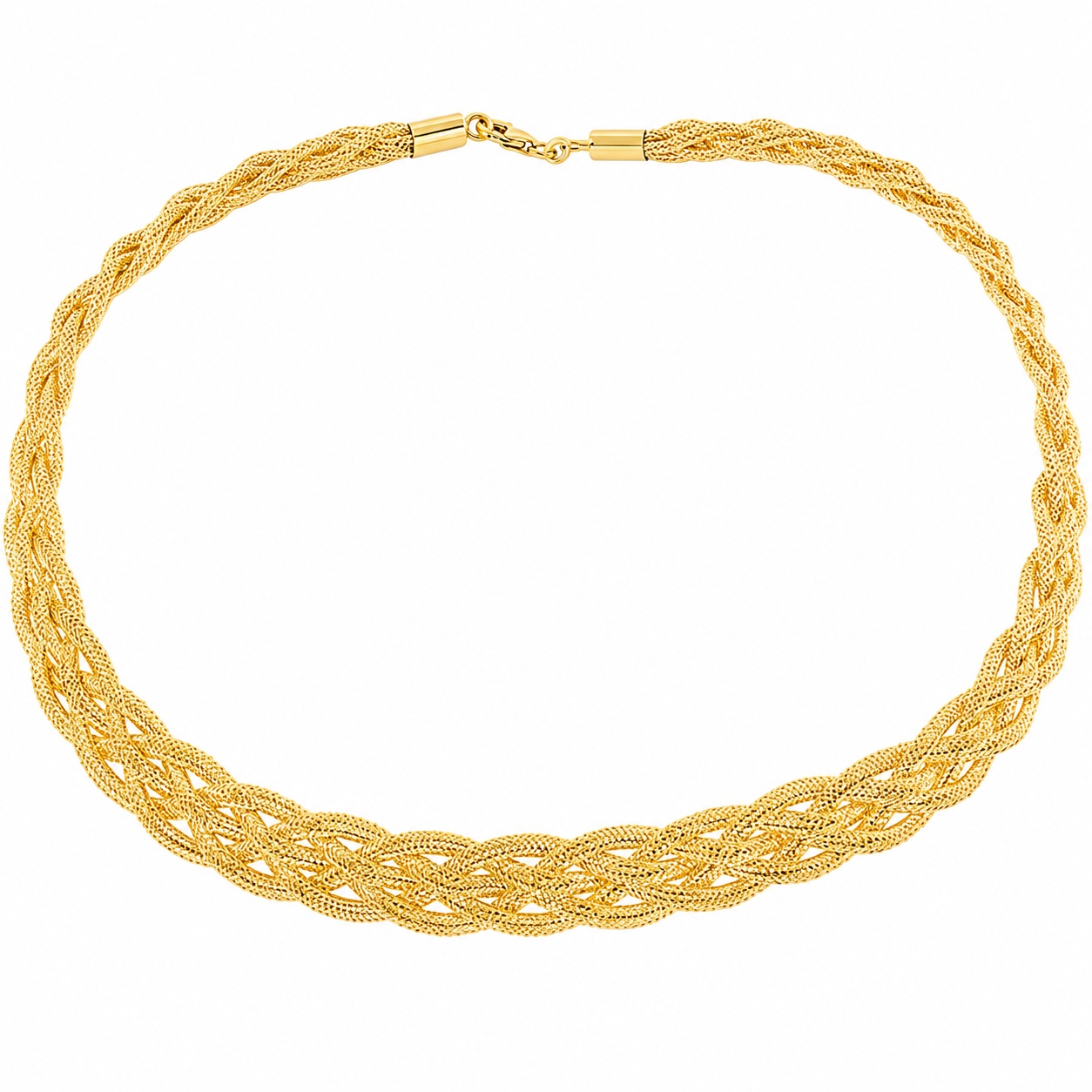ΚΟΛΙΕ SENZIO Collection Κίτρινο Χρυσό Κ14 5RES.1215C - 