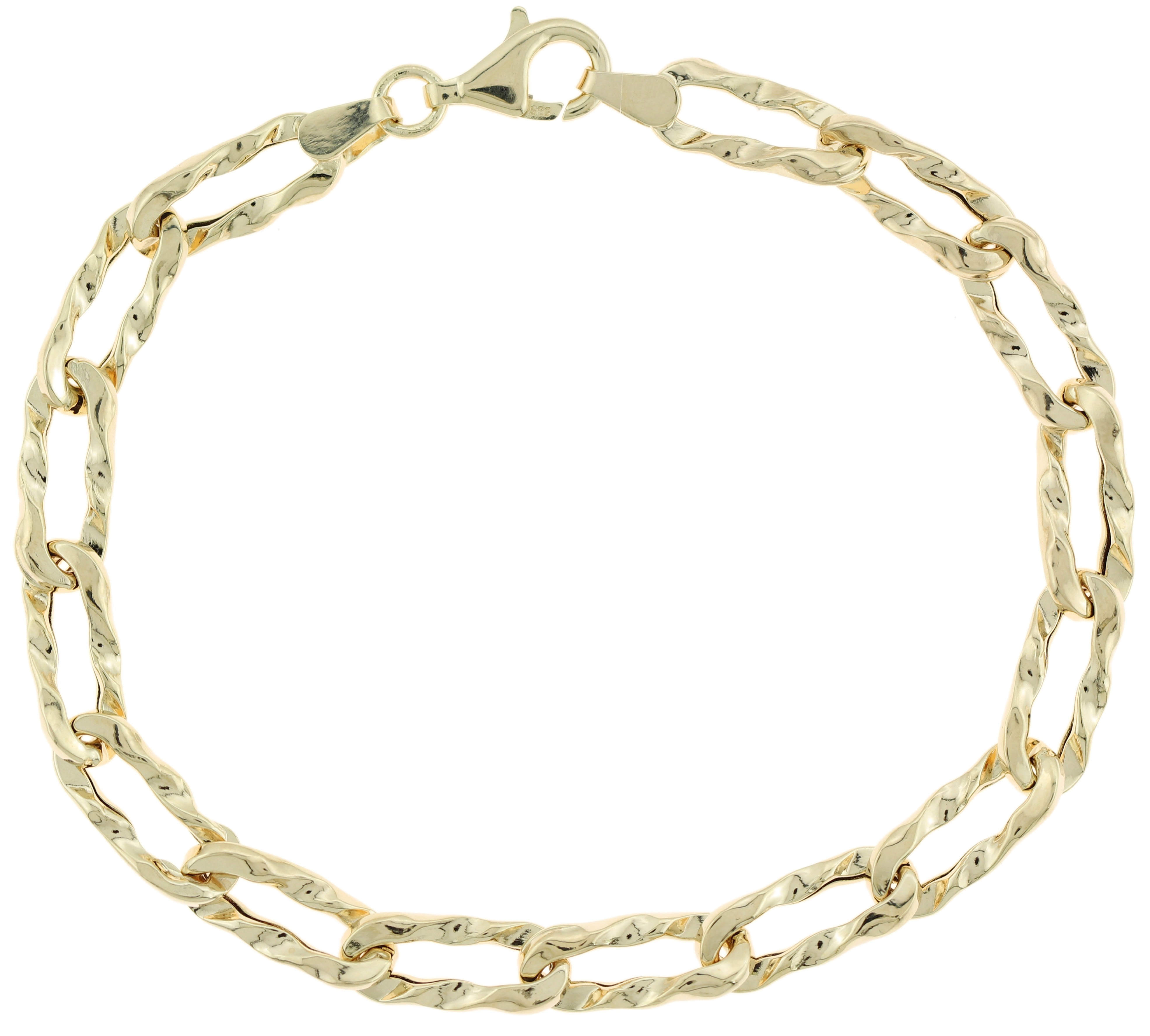 BRACELET Chain SENZIO Collection K14 Yellow Gold 5RES.584683B - 