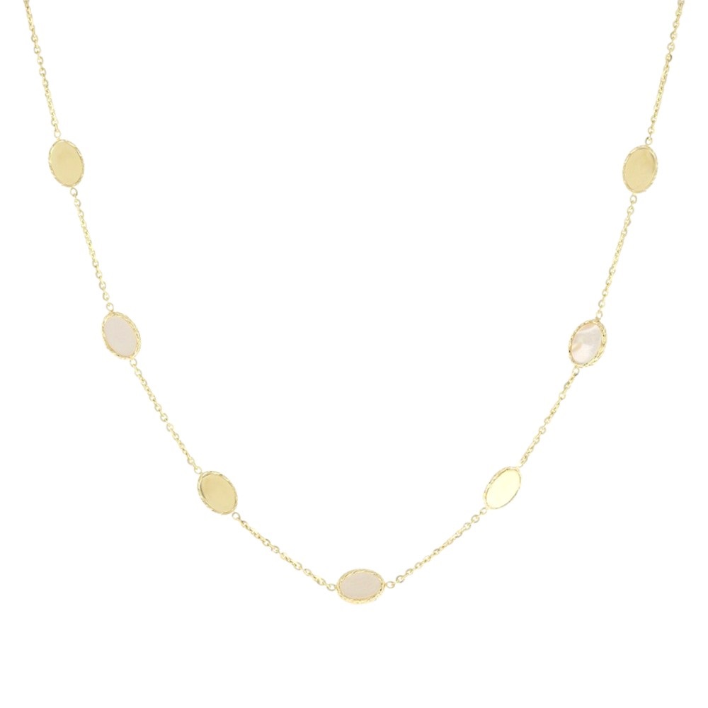 ΚΟΛΙΕ SENZIO Collection Κίτρινο Χρυσό Κ14 με Φίλντισι 5RG.7975C - 