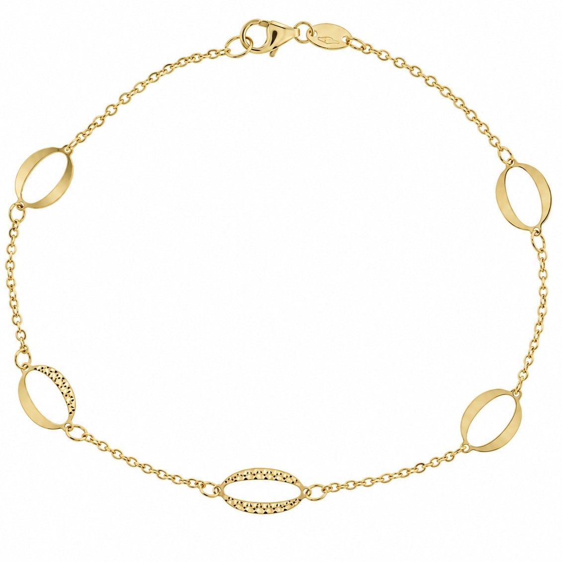 BRACELET SENZIO Collection K14 Yellow Gold 5TRA.3058B - 