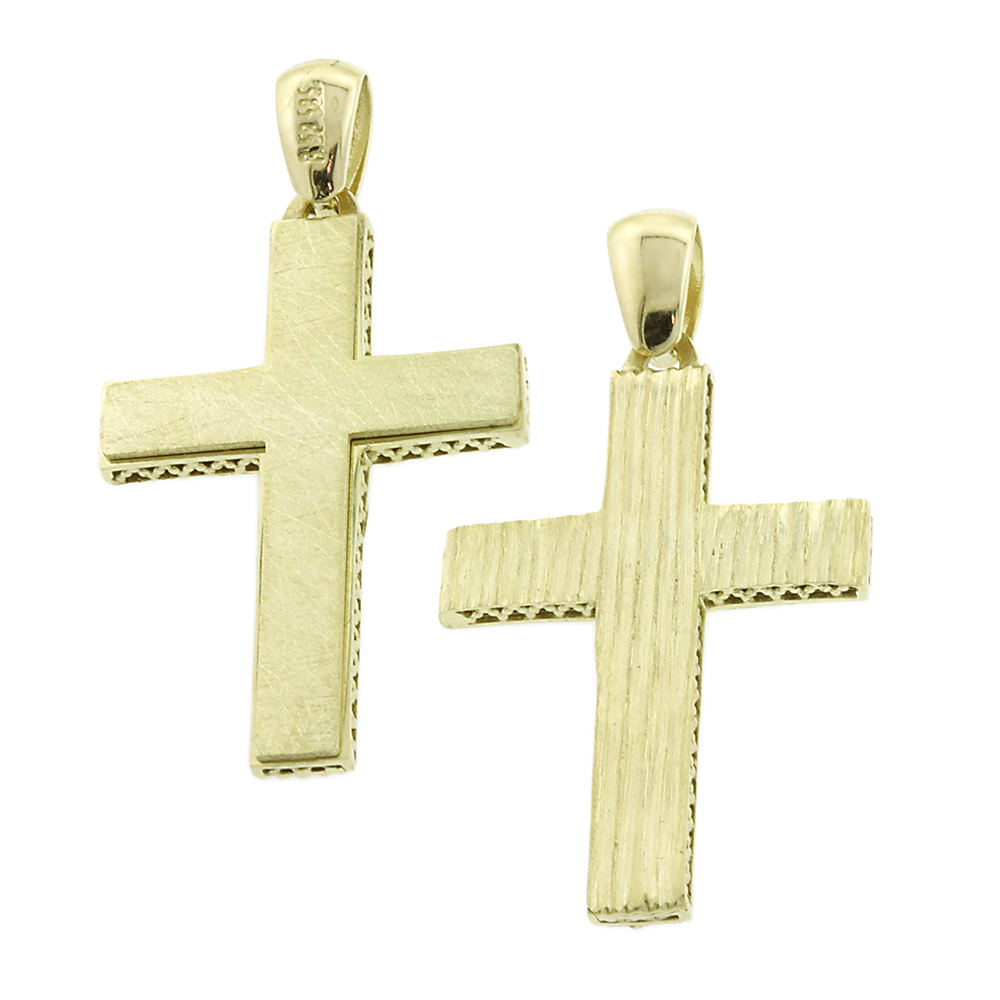 CROSS Men's Double Sided SENZIO Collection K14 Yellow Gold 5XA.A738CR - 