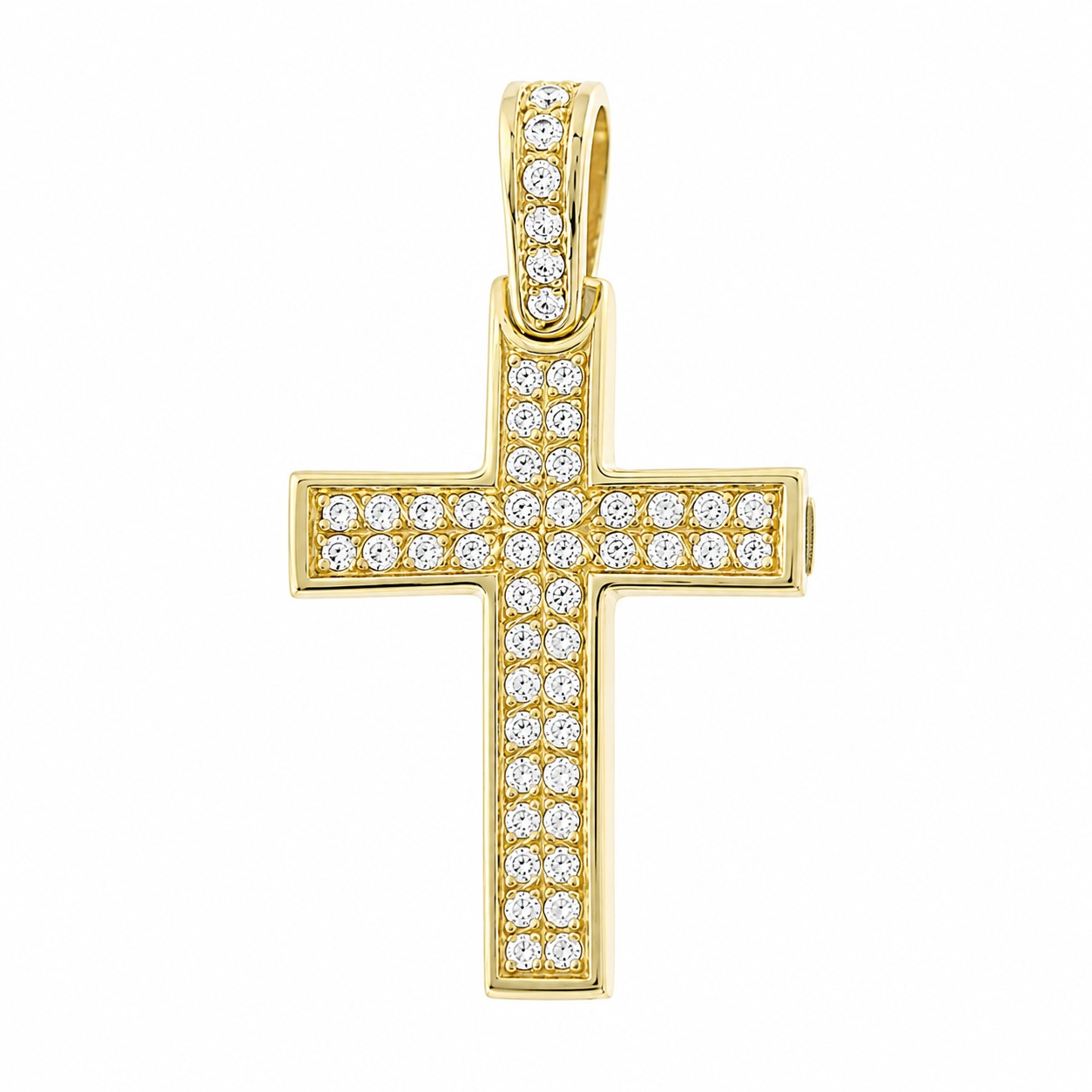 CROSS Women's SENZIO Collection K14 Yellow Gold with Zircon Stones 5DO.462ST - 