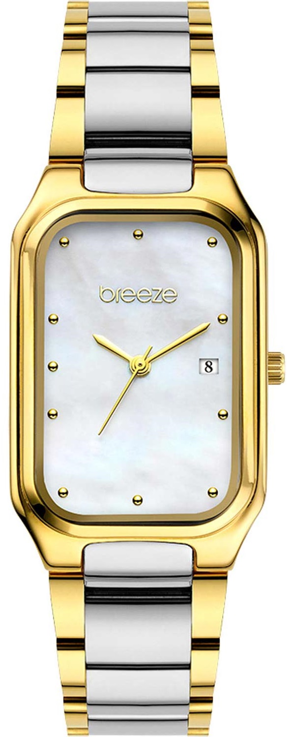 BREEZE Dynasty 26x40mm Gold & Silver Stainless Steel Bracelet 712321.1 - 