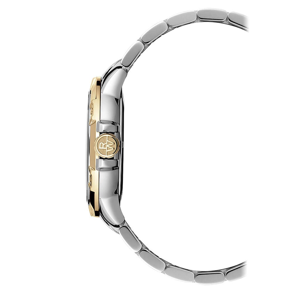 RAYMOND WEIL Tango Deep Blue Dial 41mm Two Tone Gold Stainless Steel Bracelet 8160-STP-50041 - 