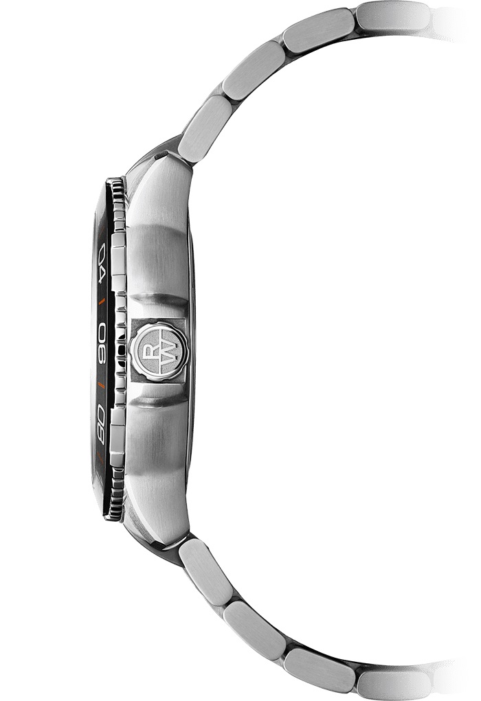 RAYMOND WEIL Tango Diver GMT 42mm Silver Stainless Steel Bracelet 8280-ST2-20001 - 5