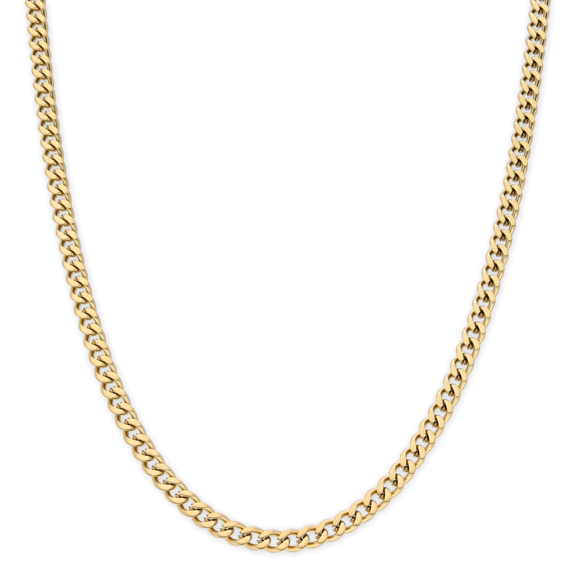 NECKLACE Men's LISKA from Gold-Plated Stainless Steel 847CD129-D - 