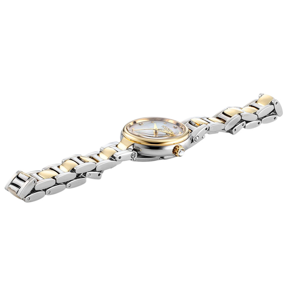ROAMER Dreamline Diamond White Pearl Dial 28mm Two Tone Gold Stainless Steel Bracelet 967847-47-20-50 - 3