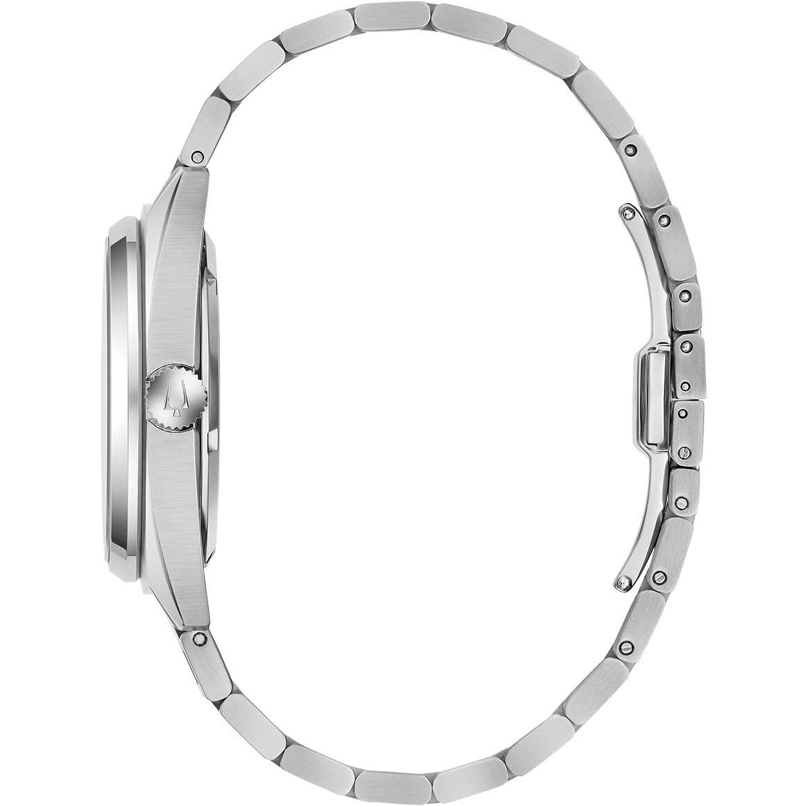 BULOVA Surveyor Skeleton Automatic Black Dial 41mm Silver Stainless Steel Bracelet 96A293 - 3