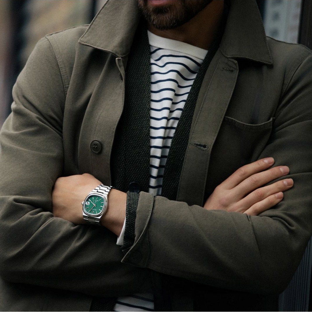 BULOVA Super Seville Precisionist Green Dial 37.5mm Silver Stainless Steel Bracelet 96B439 - 