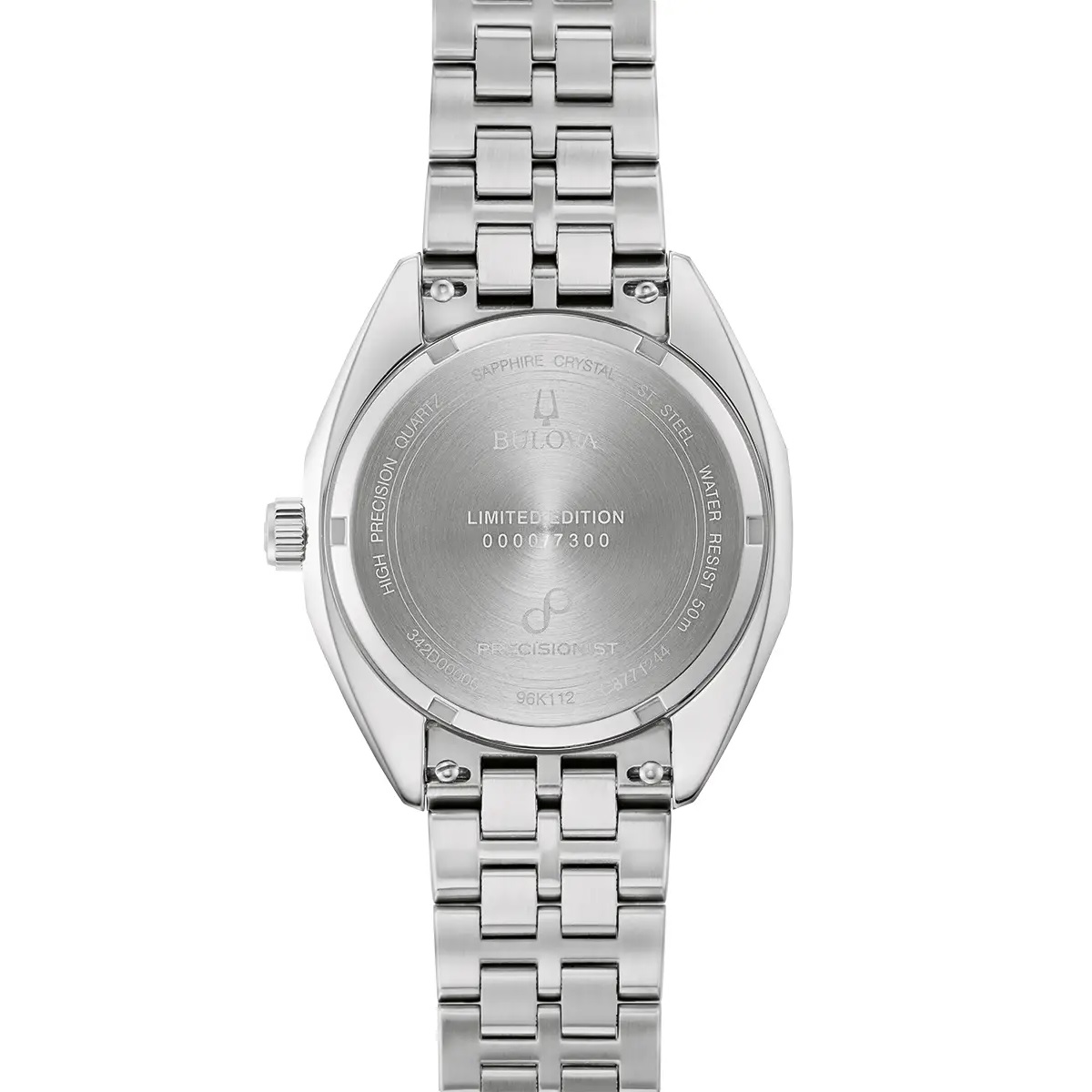 BULOVA Jet Star Precisionist 50th Anniversary Limited Edition Silver Dial 40mm Silver Stainless Steel Bracelet 96K112 - 7