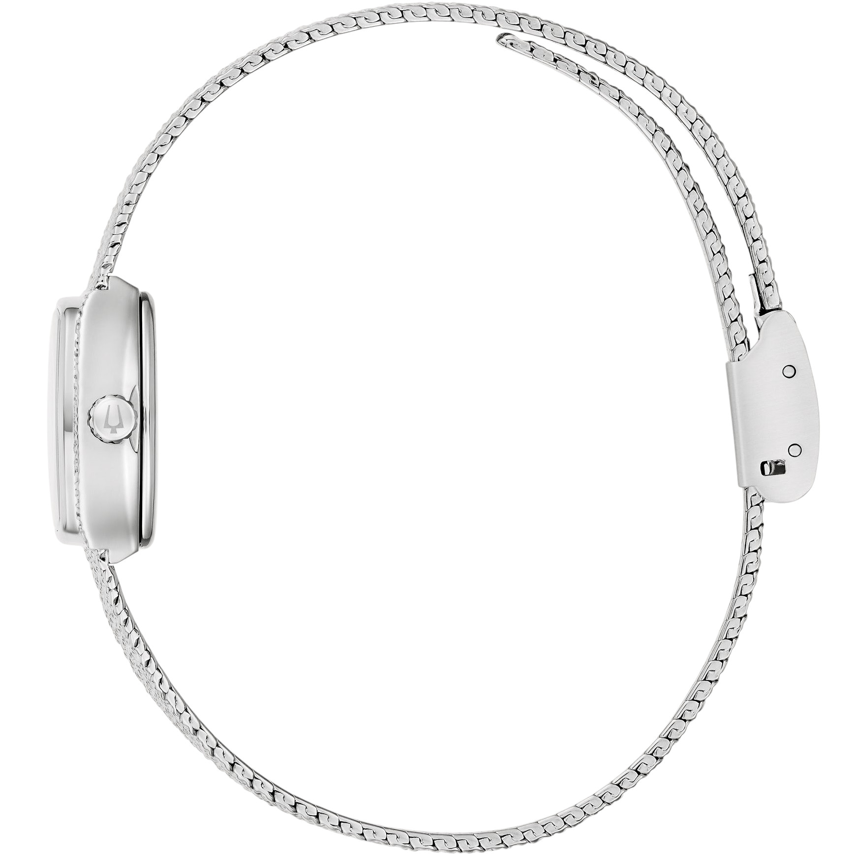 BULOVA Goddes Of Time Blue Sodalite Dial 17mm Silver Stainless Steel Mesh Bracelet 96L343 - 4