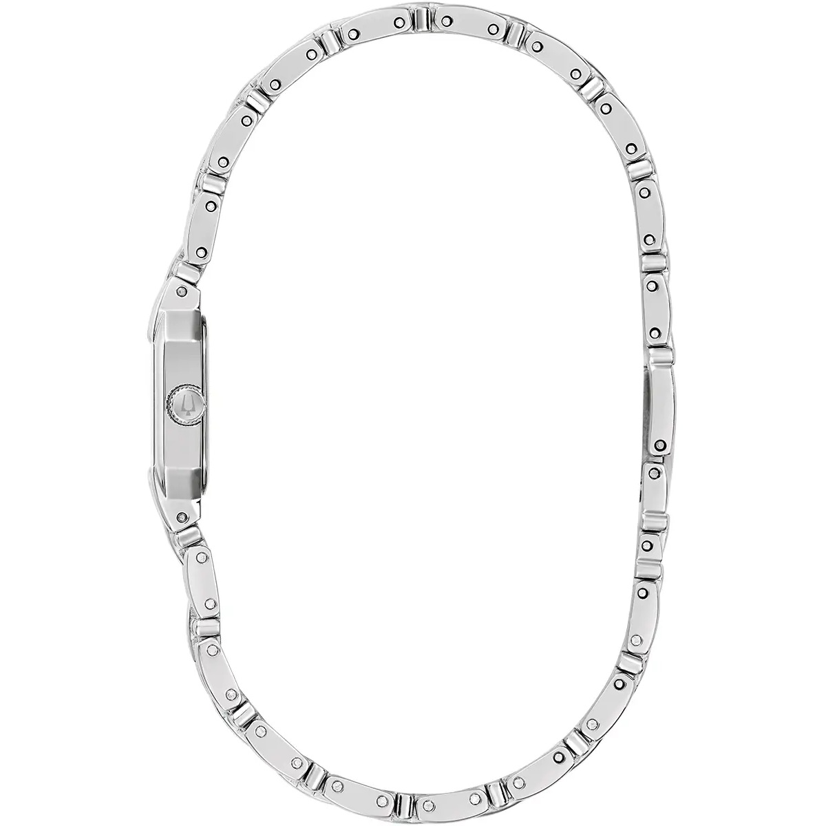 BULOVA Goddess Of Time Silver Dial 16mm Silver Stainless Steel Bracelet 96P263 - 