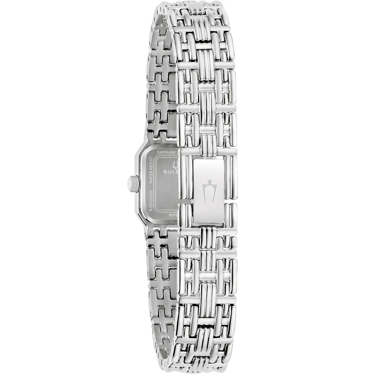 BULOVA Goddess Of Time Silver Dial 16mm Silver Stainless Steel Bracelet 96P263 - 3